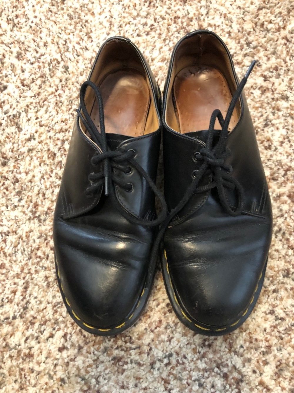 Vintage Made in England 1461 Black Dr. Martens
